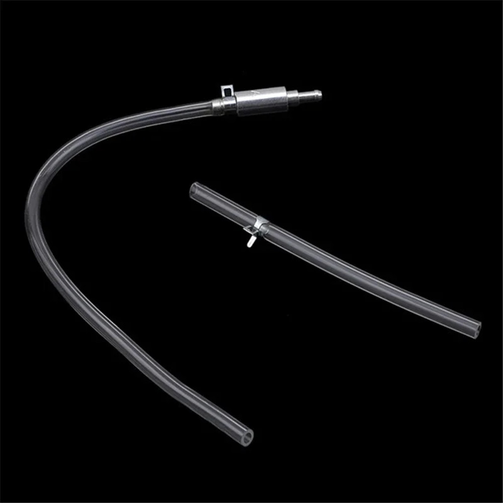 Car Brake Bleeder Kit One Way Valve Hose & Aluminum Tool for Car Clutch & Hydraulic Brake Bleeding