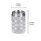 Aluminum Tire Wheel Stem Air Valve Caps Knurling Style Universal Fit For Cars Trucks  Motorcycles 3