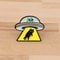 UFO Alien Enamel Pin Sci-Fi Space-Themed Lapel Pin