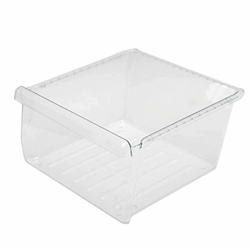 samsung refrigerator upper vegetable drawer compatible, durable crisper bin for fresh produce