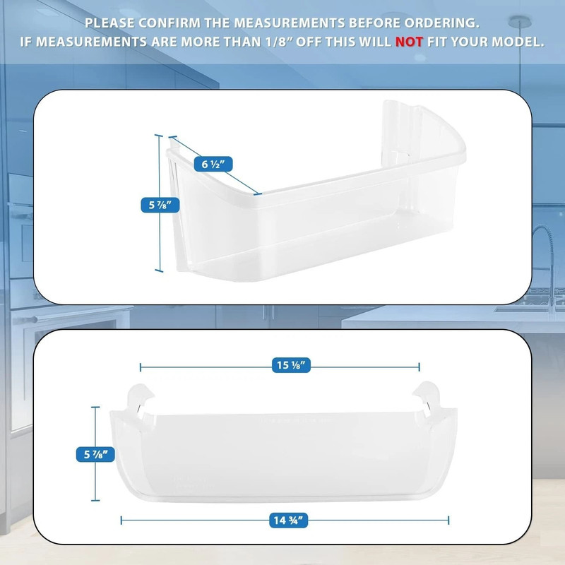 Lower Door Bin Compatible With Frigidaire Refrigerator 240323002 Replacement Refrigerator Parts 1