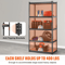 Heavy Duty 5 Tier Storage Shelving Unit Adjustable Garage Storage Rack 1