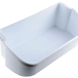white gallon door bin compatible with frigidaire refrigerator – replacement for ps430121 & 240356401