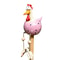 Funny Big Eyed Chicken Statue Long Foot Hen Sculpture For Garden Fence Lawn Wooden Stake Decoratio 10