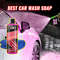 Car exterior maintenance car wash liquid,high foam cleaner 100ml,suitable for cars,truck,motorcycles,with super whitening effect