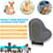Gentle Pet Grooming Glove For Dog Cat Hair Removal And Deshedding 1