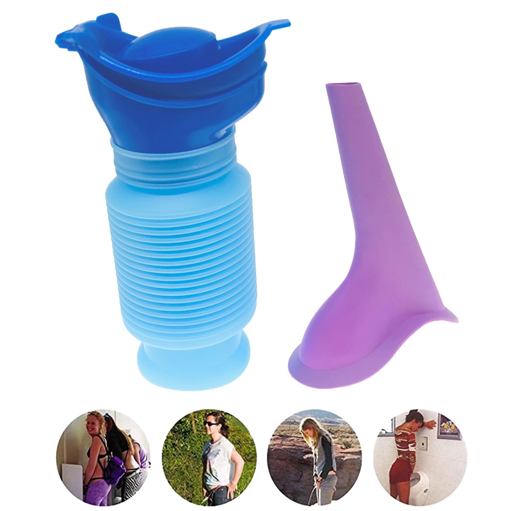 Portable Travel Urinal Bottle Reusable Emergency Camping Toilet For Car Outdoor Use 4