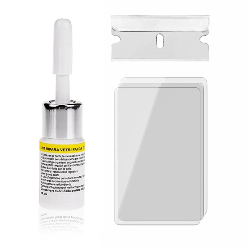 Clear View Pro Windshield Repair Kit DIY Windshield Repair Kit For Cracks Chips Glass Scratches 3