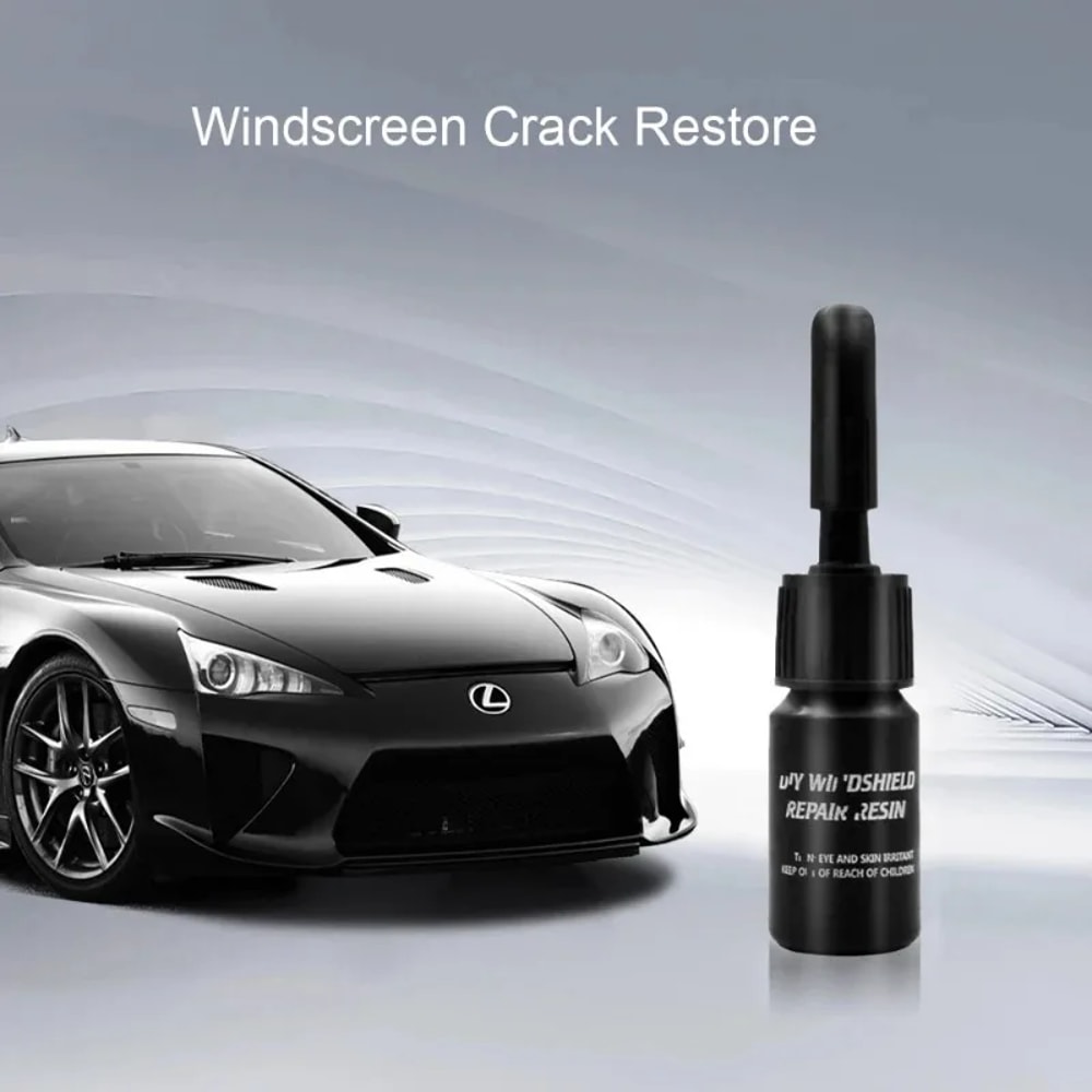 Clear View Pro Windshield Repair Kit DIY Windshield Repair Kit For Cracks Chips Glass Scratches 4