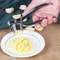 Crush Ease Stainless Steel Garlic Press Mincer For Effortless Kitchen Prep 0