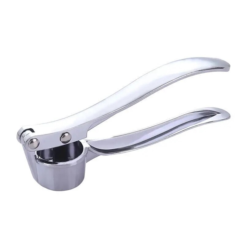 Crush Ease Stainless Steel Garlic Press Mincer For Effortless Kitchen Prep 4