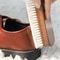 Premium Horsehair Shoe Brush With Wooden Handle For Leather Shoes Boots Shoe Polish Care 4
