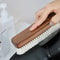 Premium Horsehair Shoe Brush With Wooden Handle For Leather Shoes Boots Shoe Polish Care 0