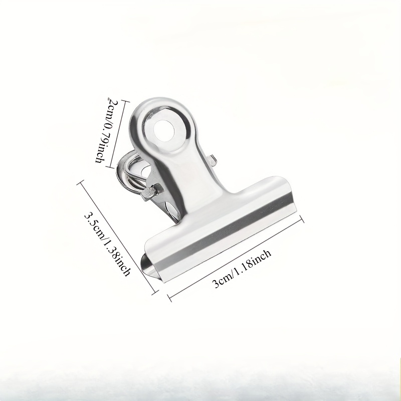 FreshLock Stainless Steel Bag Clips Set Reusable Food Bag Clips For Airtight Kitchen Storage 4