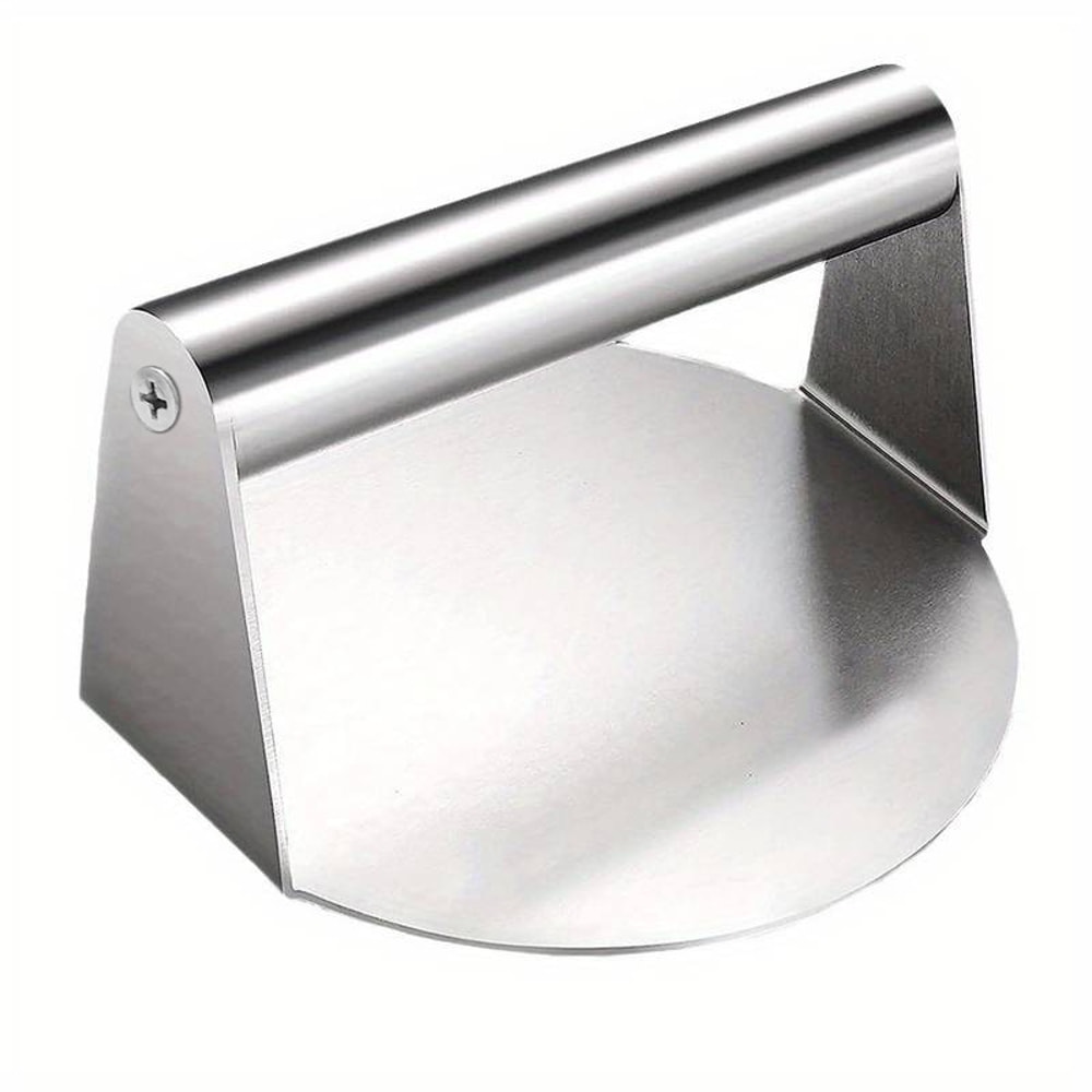 Premium Stainless Steel Burger Smasher Press for Perfect Smash Burgers & Uniform Patties