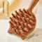 Sandalwood Scalp Massage Comb & Gua Sha Therapy Brush for Hair Growth and Relaxation