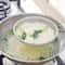 Fine Mesh Stainless Steel Skimmer Spoon with Wooden Handle for Pasta, Frying & Grease Filtering