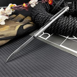 premium outdoor survival knife & multipurpose camping tool portable hiking fishing knife & folding pocket knife
