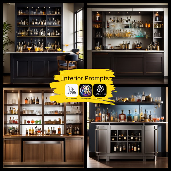 Best Midjourney home bar AI prompt, leonardo home bar AI pro - Inspire ...