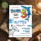 Editable Shark Boy 5th Birthday Invitation JawSome Five Birthday Invitation Template JawSome Five B 0