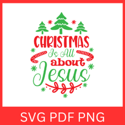 sorry santa, christmas is all about jesus svg, jesus christmas,christmas is all about jesus svg, cute christmas design