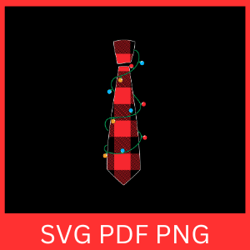 Christmas Plaid Tie Svg, Christmas Svg, Plaid Tie Svg, Christmas Lights Svg, Christmas Tie Design, Santa Tie Svg