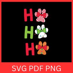 HO HO HO Svg, Christmas Design, Santa SVG,Funny Christmas SVG, Santa Saying Svg, Ho Ho Ho Santa Svg, Ribbon Svg