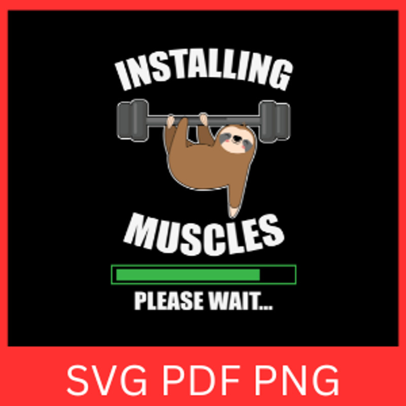 Installing Muscles Please Wait Svg Installing Muscles SVG Please Wait SVG Muscles Svg Gym Svg Gym Q 0