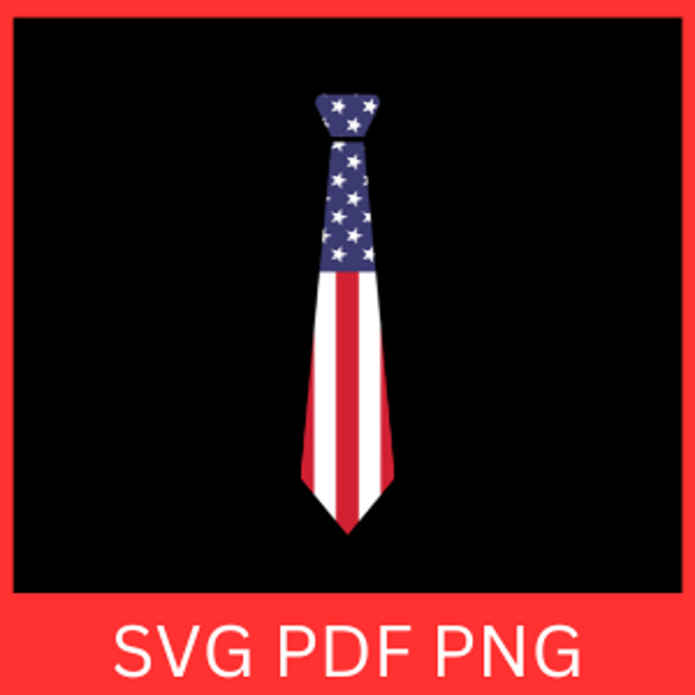 American Tie Svg 4th Of July Svg Tie Svg Bow Tie Svg USA Tie Svg Happy Fourth Of July SVG Patriotic 0