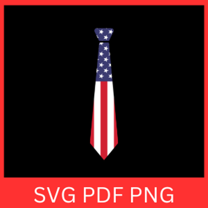 American Tie Svg 4th Of July Svg Tie Svg Bow Tie Svg USA Tie Svg Happy Fourth Of July SVG Patriotic 0