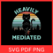 Heavily Mediated Svg Reflect Cat Yoga Design Svg Cute Meditation Cat Svg Cat Yoga Svg Cute Cat SVG 0
