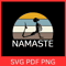 Skeleton Namaste Svg Yoga Skeleton SVG Skeleton Svg Skeleton Yoga Clipart Svg Funny Skull Yoga Pose 0