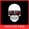 Skull With Rose Sunglasses Svg Rose Sunglasses Svg Sunglasses Svg Skull Red Rose SVG Skull Rose SVG 0