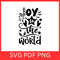 Joy To The World Svg Groovy Christmas SVG Groovy Joy To The World SVG Holiday Vibes Only SvgMerry B 0