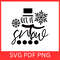 Let It Snow SVG Snowflake SVG Christmas Design Christmas SVGWinter Svg Snow Svg Winter Quote SVG Fr 0