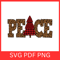 Peace Svg Christmas PNG Christmas Tree SVG Peace Stylish Word Text Svg Peace For Christmas Svg Chri 0
