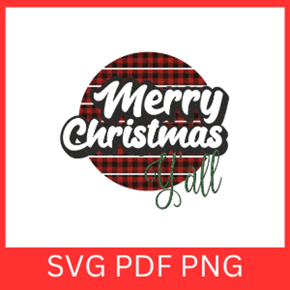 Merry Christmas Yall Svg Christmas Svg Funny Christmas Svg Holiday Svg Christmas Vibes Svg Winter S 0