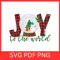 Joy To The World Svg Joy To The World Christmas SVG Magic Castle Christmas Svg Peace Joy Clipart Sv 0