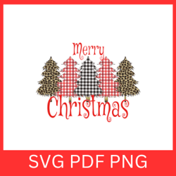 cute merry christmas svg, merry christmas tree png, cute holiday design, plaid tree png, christmas tree svg, christmas