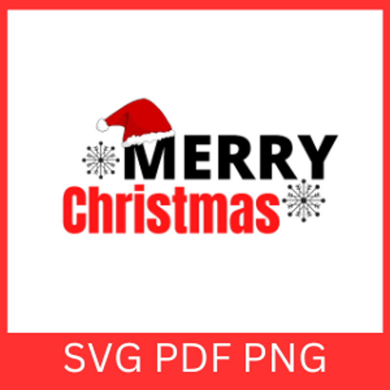 Merry Christmas Svg Christmas SVG Merry Christmas Saying Svg Christmas Clip Art Svg Holiday SvgChri 0