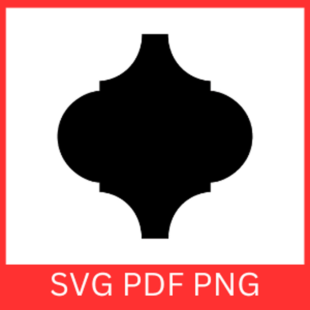 Arabesque Holiday Christmas Svg Black Arabesque Tile Svg Christmas Tile Ornament Svg Arabesque Tile 0