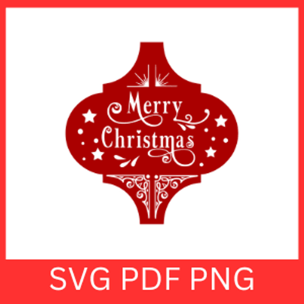 Red Arabesque Merry Christmas SvgChristmas Svg Arabesque Ornament Merry Christmas Png Funny Christm 0