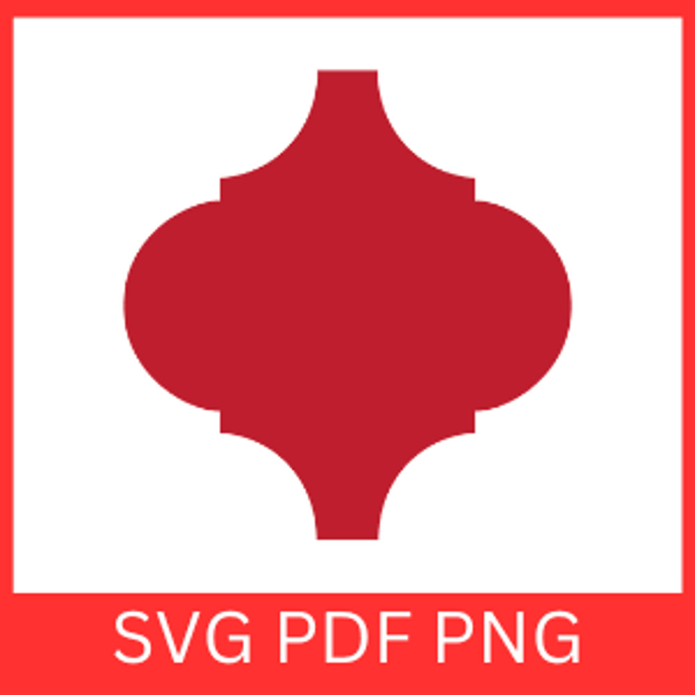 Arabesque Holiday Christmas Svg Red Arabesque Tile Svg Christmas Tile Ornament Svg Arabesque Tile O 0