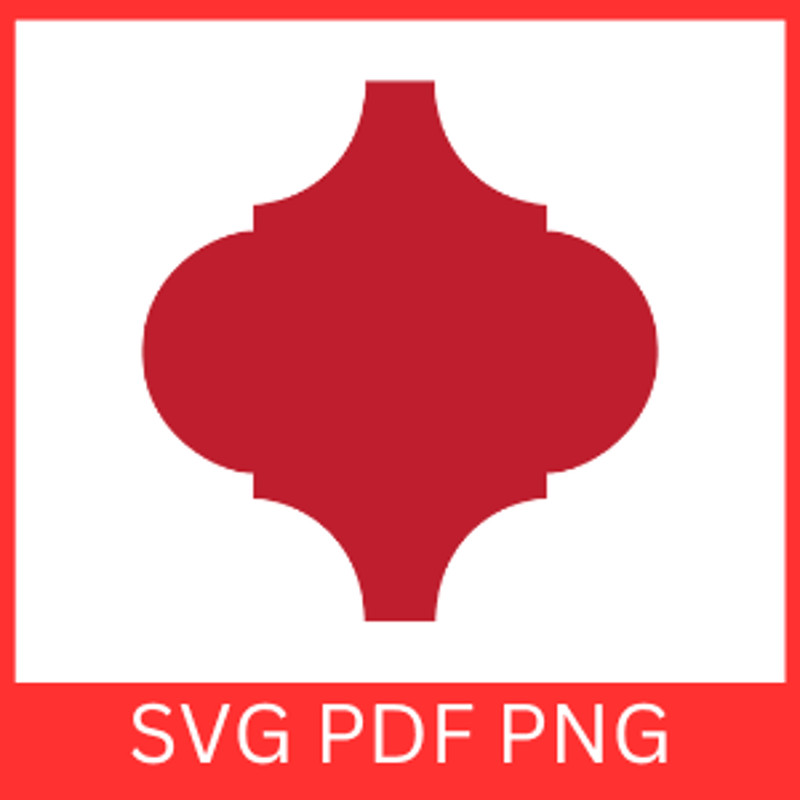 Arabesque Holiday Christmas Svg Red Arabesque Tile Svg Christmas Tile Ornament Svg Arabesque Tile O 0