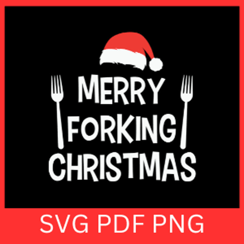 Merry Forkig Christmas SvgMerry Christmas SVG Christmas SVG Christmas Svg Designs Christmas Clip Ar 0