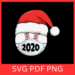 christmas baseball svg,baseball with santa hat svg,holiday baseball clipart, christmas hat baseball, baseball player svg