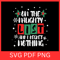 On The Naughty List And I Regret Nothing Svg Christmas Svg Regret Nothing Svg Santas List Svg Naugh 0