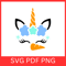 Unicorn Snowman Svg Christmas Svg Unicorn Svg Unicorn Eyelashes SVGMagical Unicorn SVGUnicorn Head 0