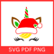 Christmas Unicorn Svg Xmas Unicorn Svg Unicorn Svg Christmas Unicorn With Santa Hat Svg Santa And U 0