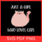 Just A Girl Who Loves Cats SvgCat Lover Svg Sassy Svg Pets Svg Funny Svgs Humorous Svg Animal Svg 0